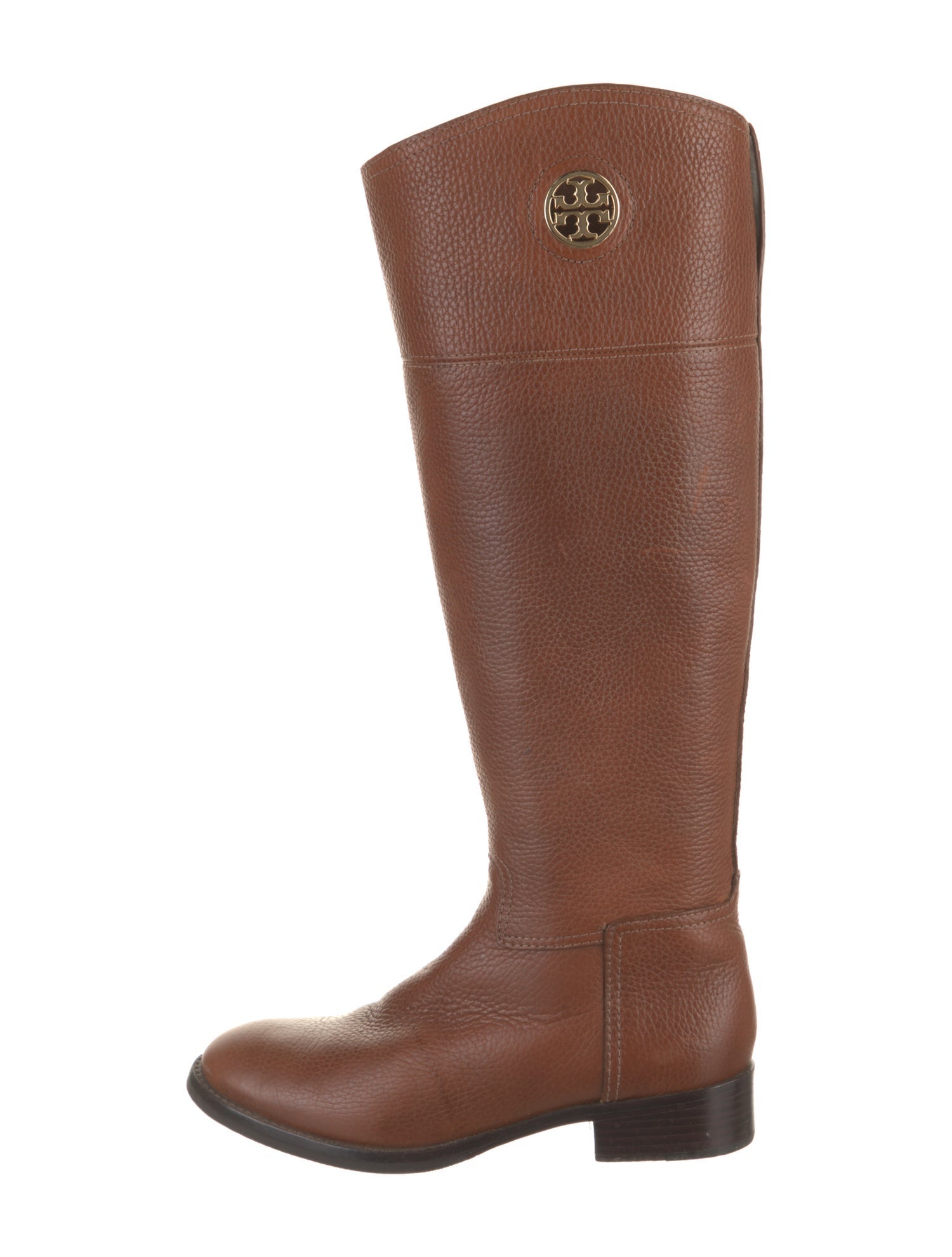 Tory Burch Leather Riding Boots