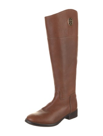 Tory Burch Leather Riding Boots