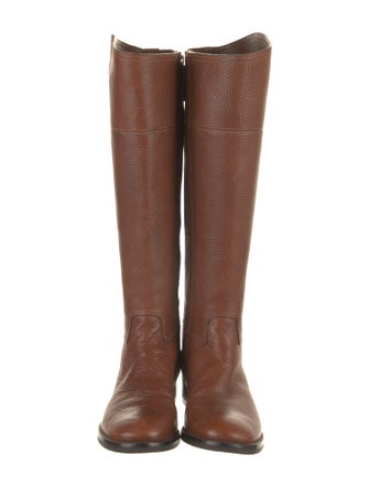 Tory Burch Leather Riding Boots