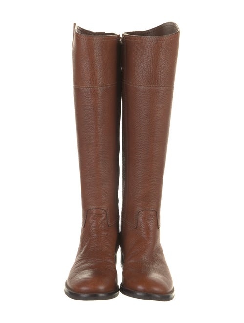 Tory Burch Leather Riding Boots