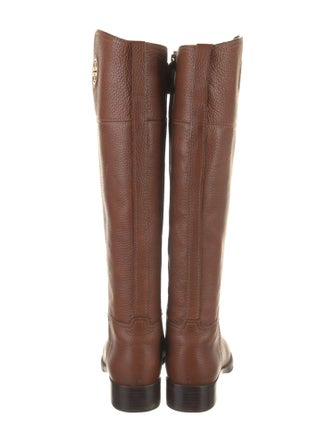 Tory Burch Leather Riding Boots