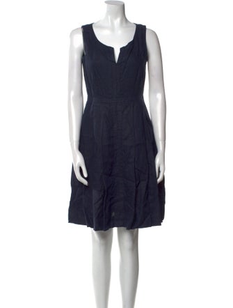 Tory Burch Linen Knee-Length Dress