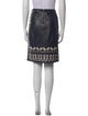Tory Burch Leather Knee-Length Skirt