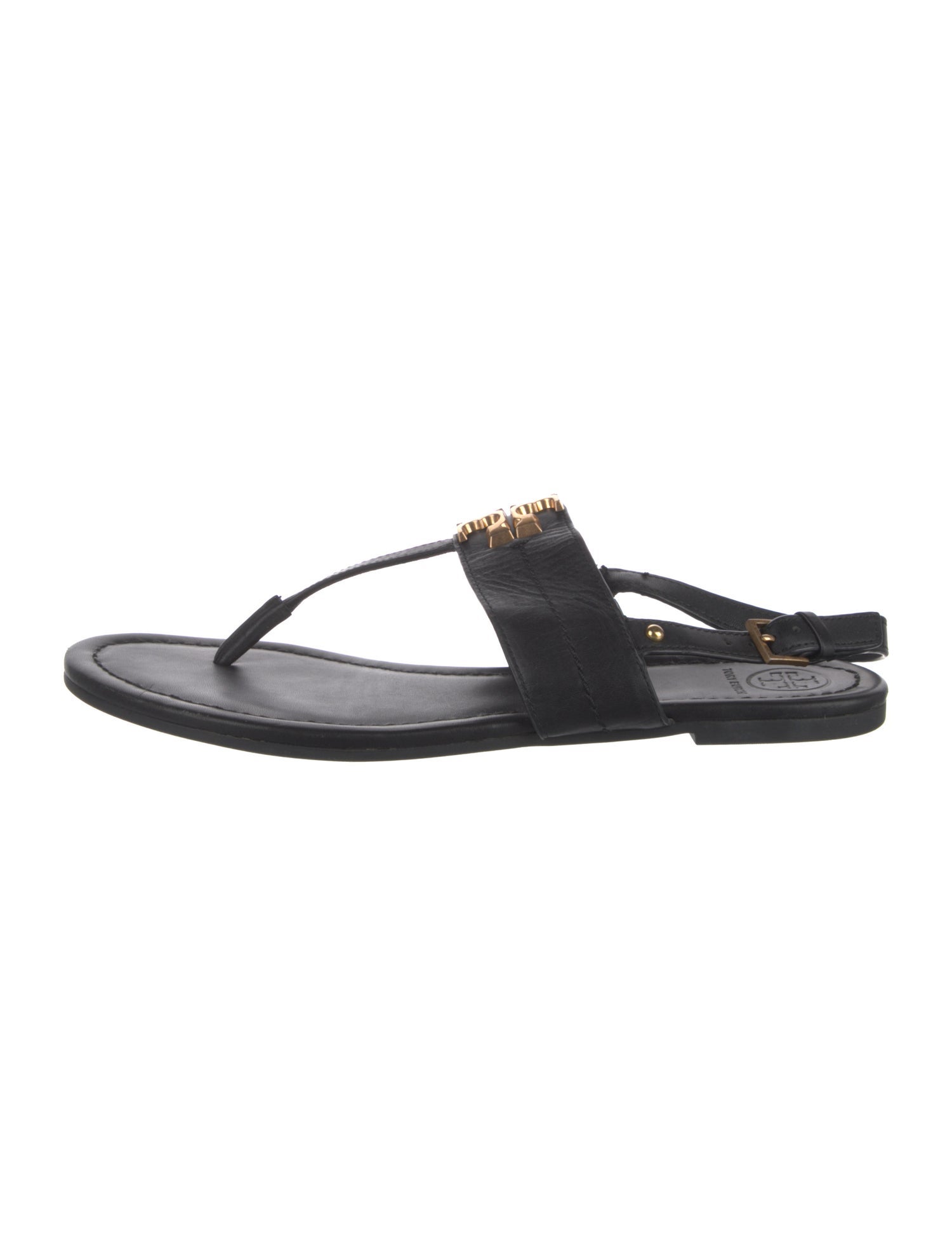 Tory Burch Leather Slides