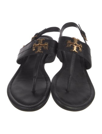 Tory Burch Leather Slides