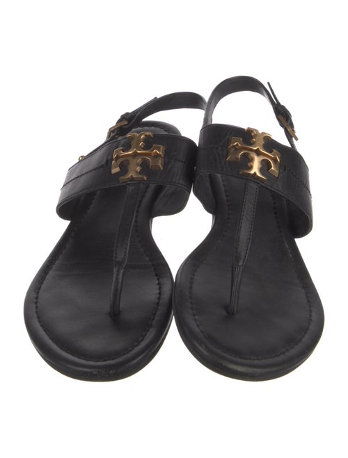 Tory Burch Leather Slides