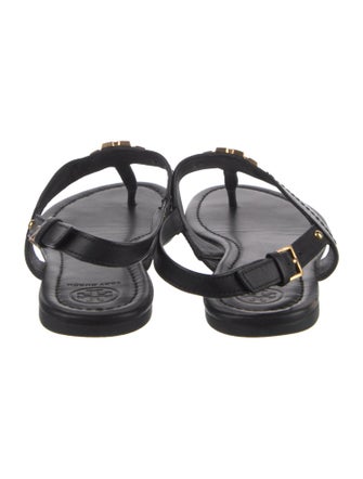 Tory Burch Leather Slides
