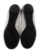 Tory Burch Girls Flat Metallic Ballet Shoes
