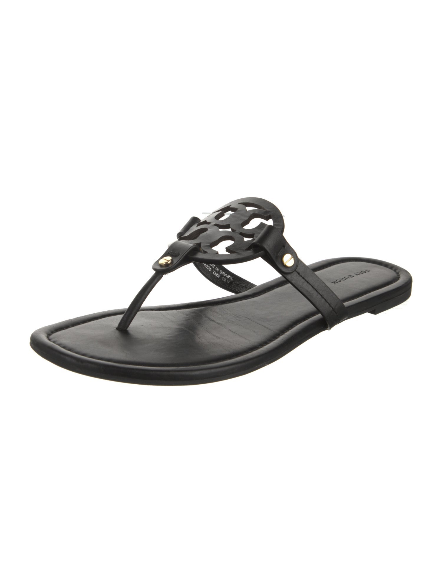 Tory Burch Leather Flip Flops