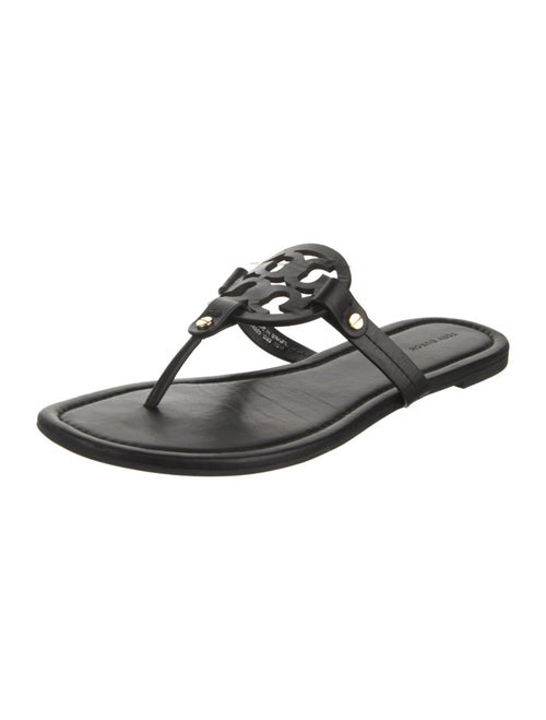 Tory Burch Leather Flip Flops