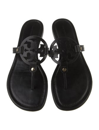 Tory Burch Leather Flip Flops