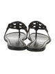 Tory Burch Leather Flip Flops