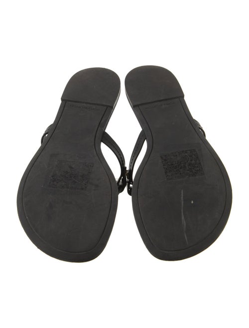 Tory Burch Leather Flip Flops