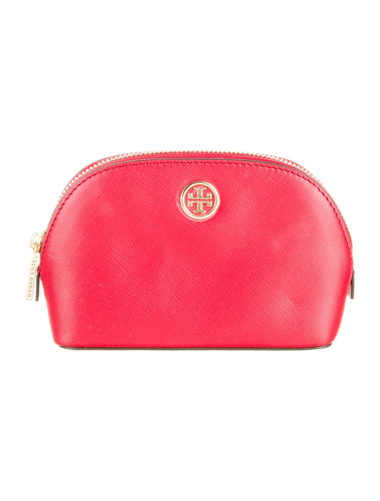 Tory Burch Leather Cosmetic Bag