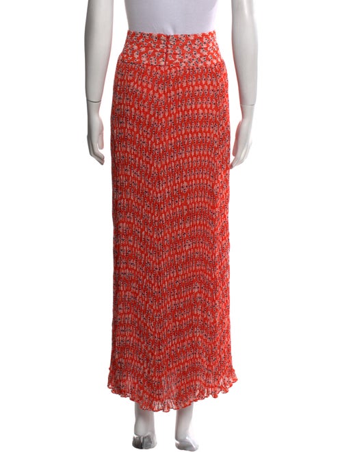 Tory Burch Floral Print Midi Length Skirt