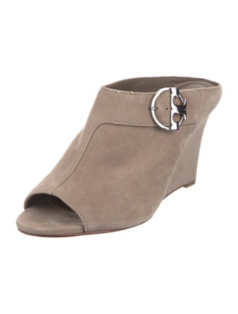 Tory Burch Suede Slides