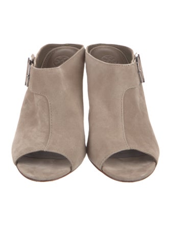 Tory Burch Suede Slides