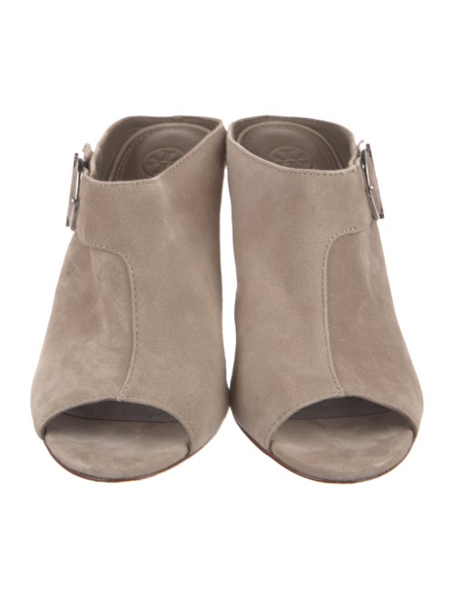 Tory Burch Suede Slides