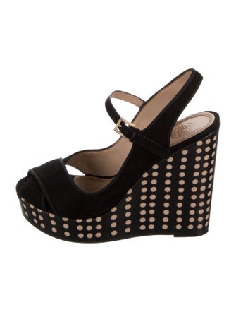 Tory Burch Suede Slingback Pumps