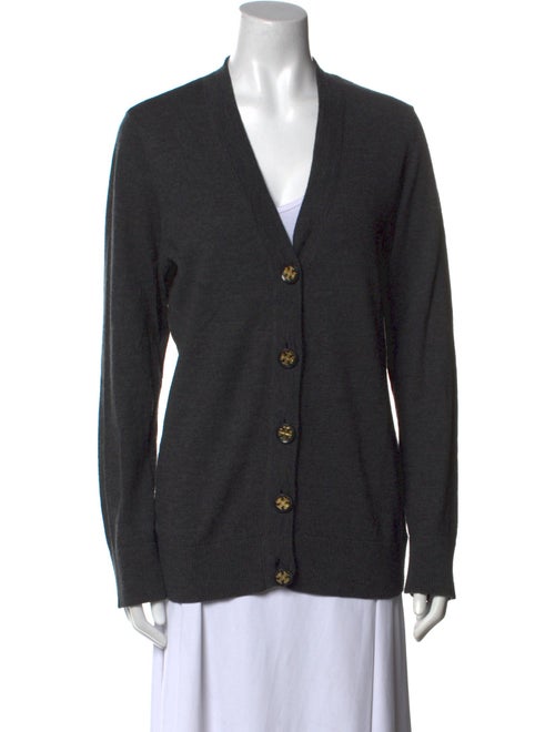 Tory Burch Merino Wool V-Neck Sweater