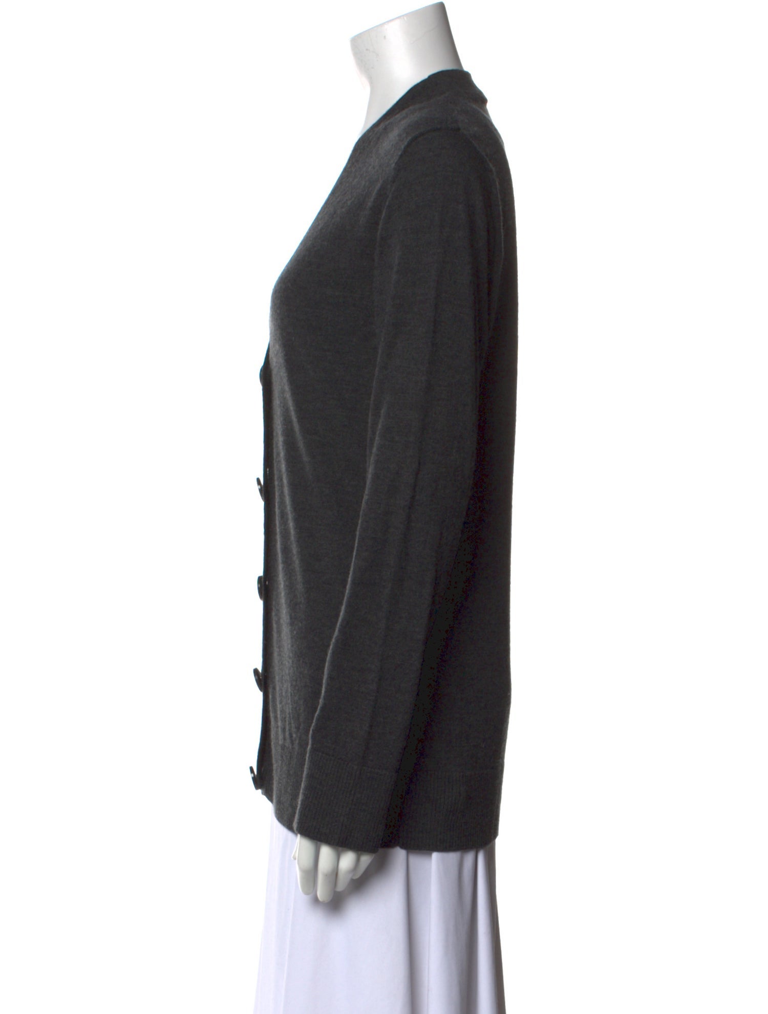 Tory Burch Merino Wool V-Neck Sweater