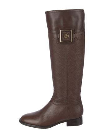 Tory Burch Leather Riding Boots