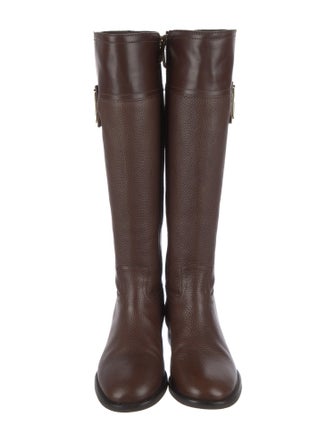 Tory Burch Leather Riding Boots