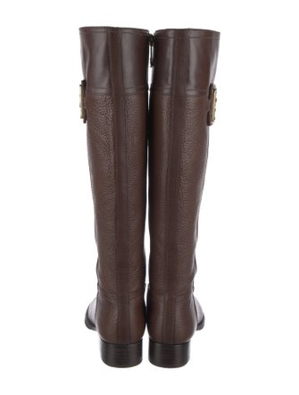 Tory Burch Leather Riding Boots