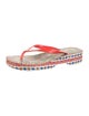 Tory Burch Rubber Printed Flip Flops