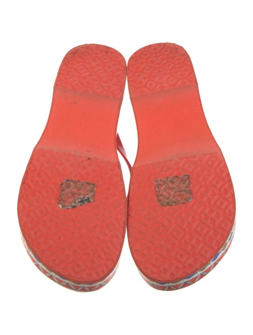 Tory Burch Rubber Printed Flip Flops
