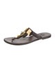 Tory Burch Leather Printed Slides