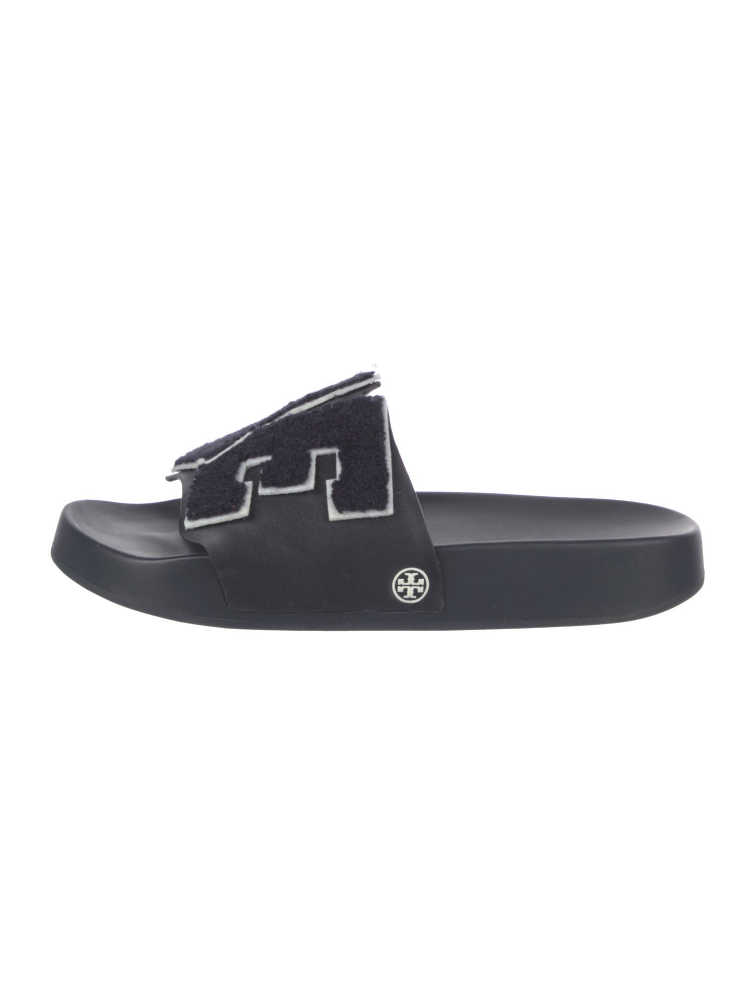 Tory Burch Leather Slides