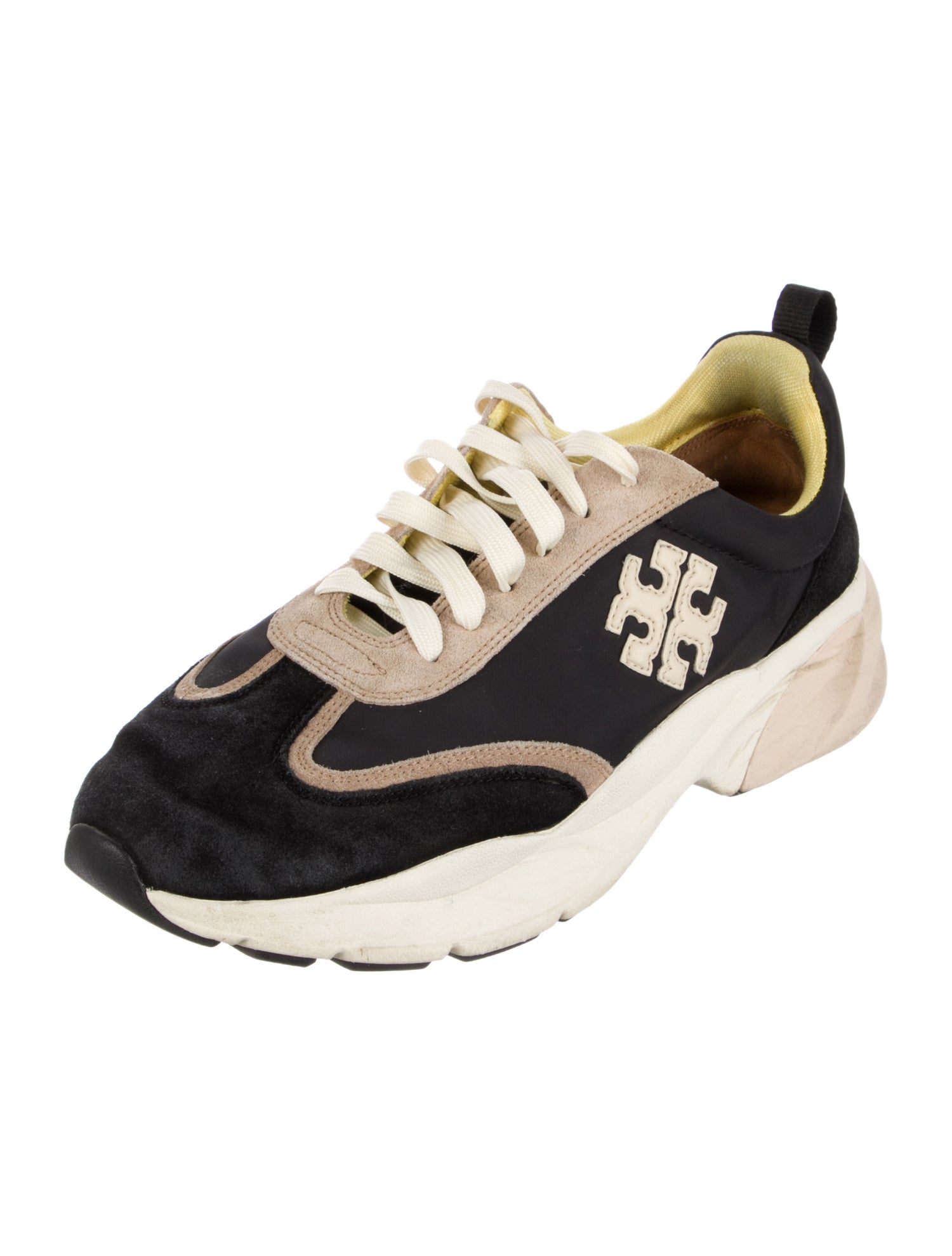 Tory Burch Suede Printed Sneakers
