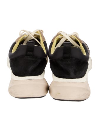 Tory Burch Suede Printed Sneakers