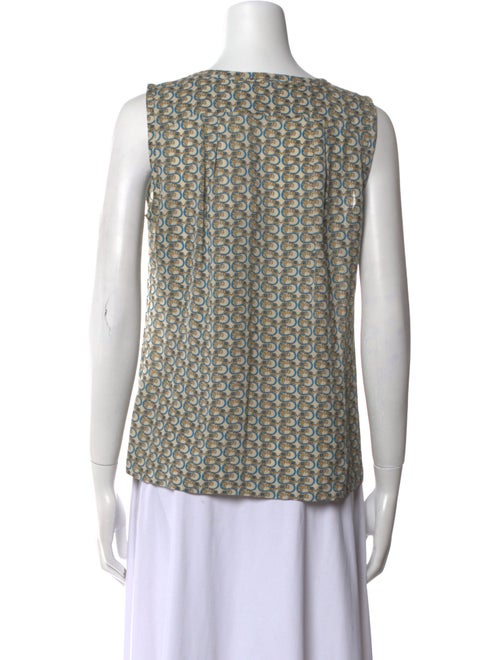 Tory Burch Silk Printed Blouse
