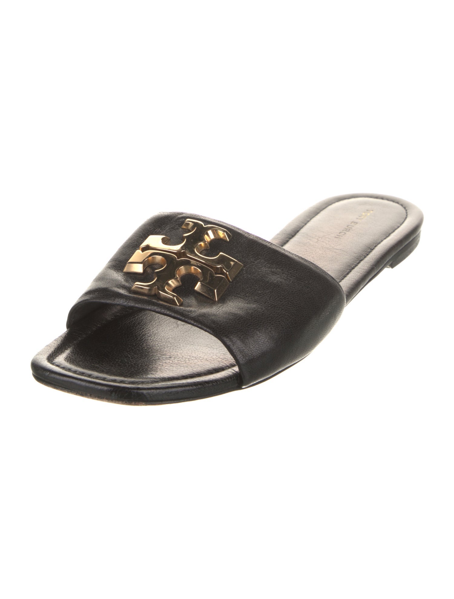 Tory Burch Leather Slides