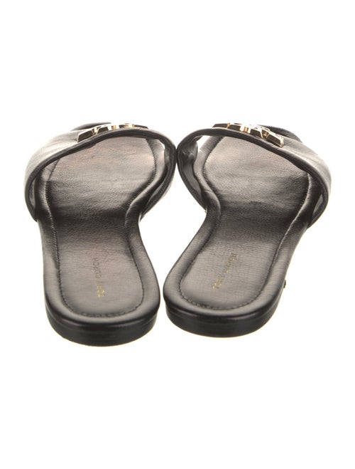 Tory Burch Leather Slides
