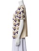 Tory Burch Printed Crew Neck T-Shirt