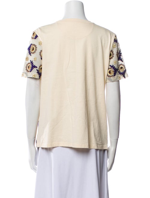 Tory Burch Printed Crew Neck T-Shirt