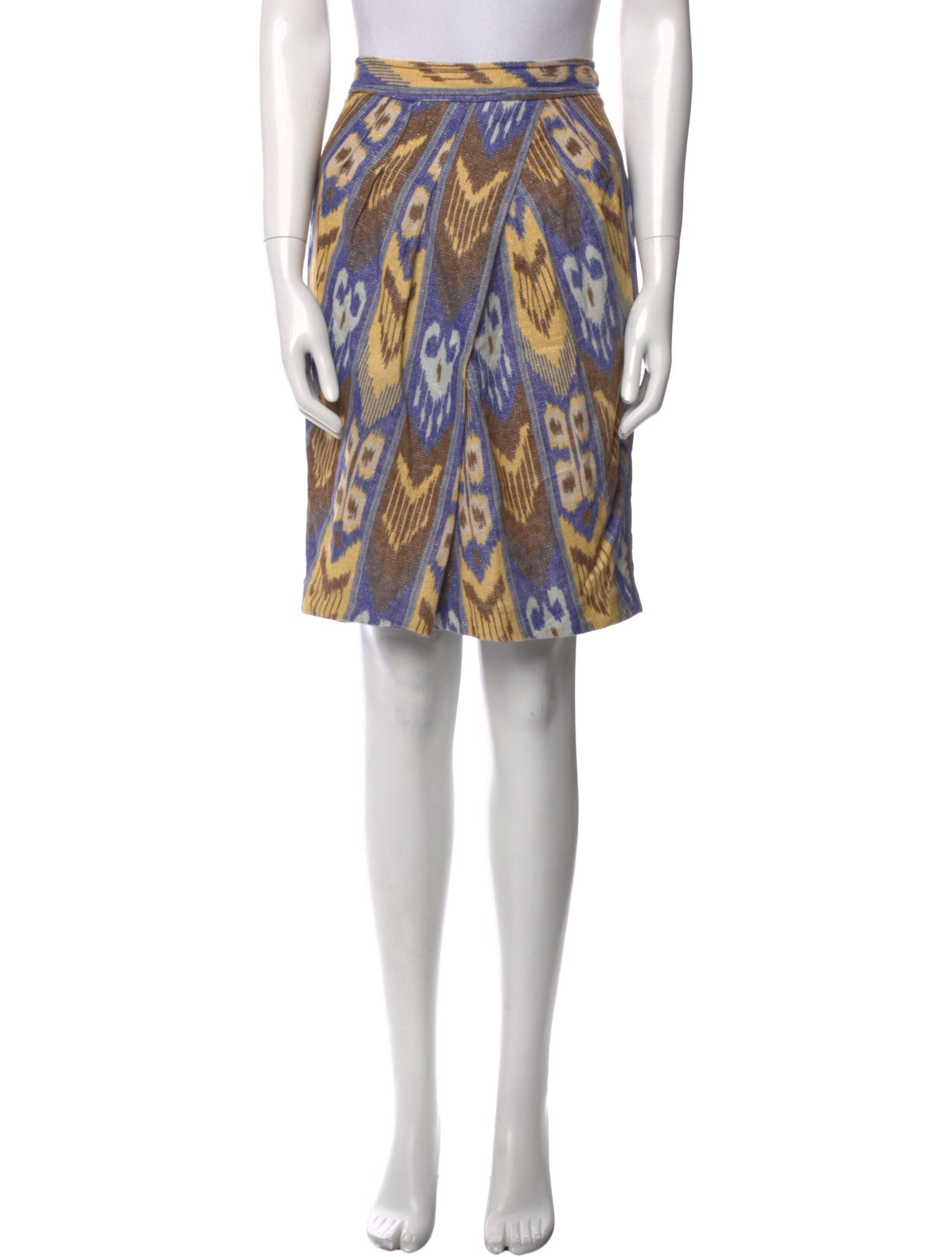 Tory Burch Linen Knee-Length Skirt