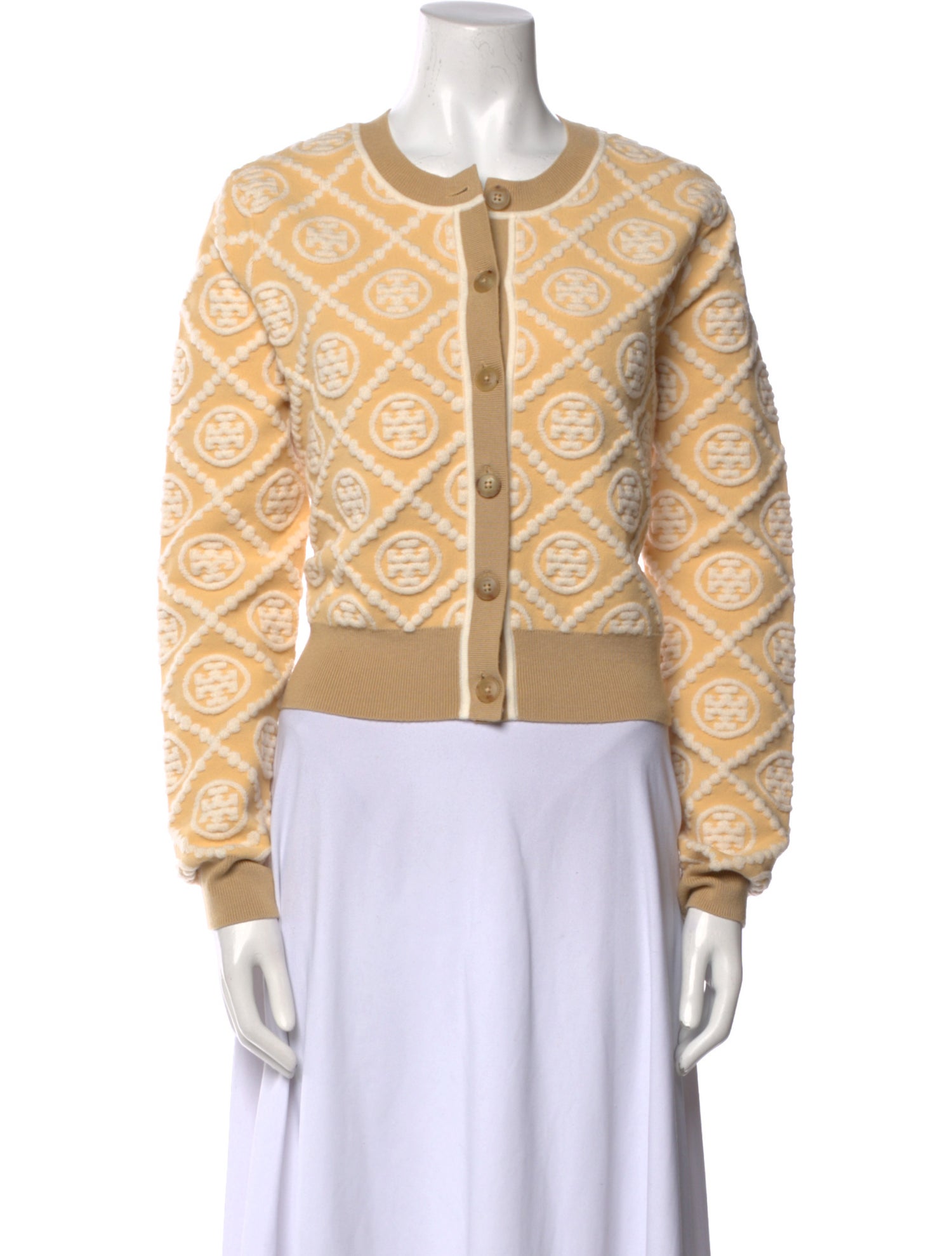 Tory Burch Wool Printed Sweater w/ Tags