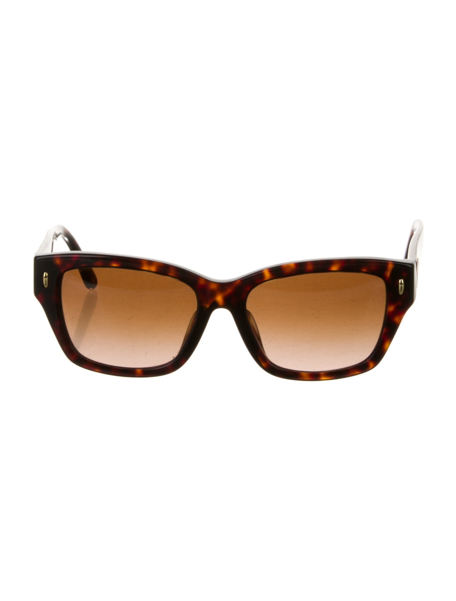 Tory Burch Square Gradient Sunglasses