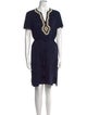 Tory Burch Linen Knee-Length Dress