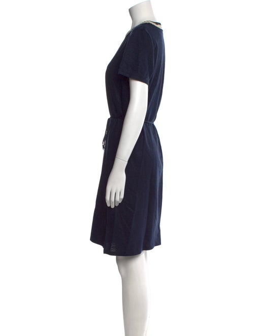 Tory Burch Linen Knee-Length Dress