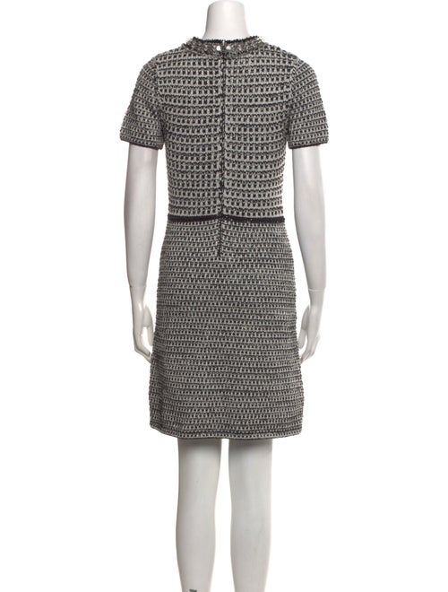 Tory Burch Mock Neck Mini Dress