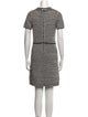 Tory Burch Mock Neck Mini Dress