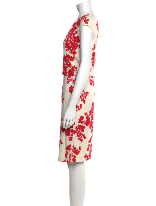Tory Burch Floral Print Knee-Length Dress