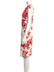 Tory Burch Floral Print Knee-Length Dress