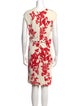 Tory Burch Floral Print Knee-Length Dress
