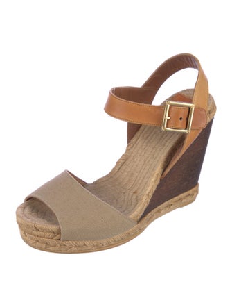 Tory Burch Leather Espadrilles